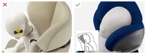 Patented-reclining-headrest