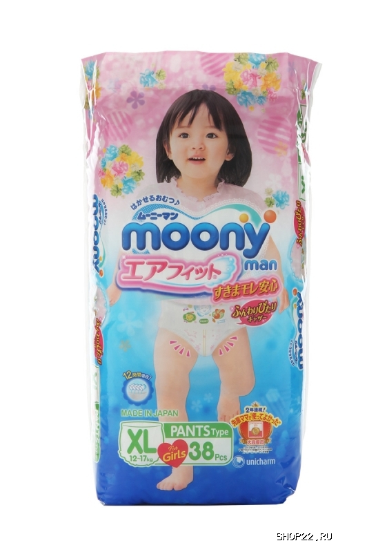  Moony    XL (12-17) 38   - 