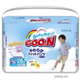 Подгузники-трусики GooN Super Big для мальчиков (13-25 кг)