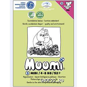  Muumi () Midi 4-8  52 .