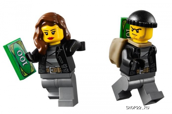 Купить Конструктор 60042 Город Погоня за воришками-байкерами LEGO в Барнауле - фото