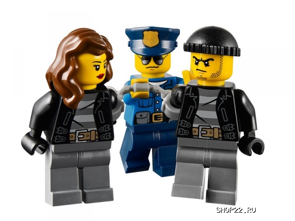 Купить Конструктор 60042 Город Погоня за воришками-байкерами LEGO в Барнауле - фото