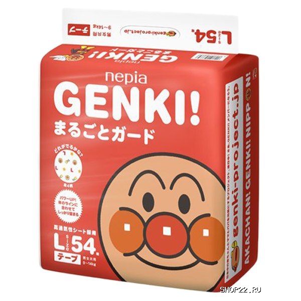 ������ Genki ����������, 9-14��, L 54 ��. � �������� - ����