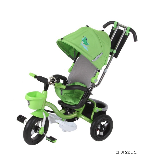 Купить MINI TRIKE 3-х кол. вел. ЗАЙЧИК красный, надув. кол. (корз, звонок) (1шт.в кор) в Барнауле - фото